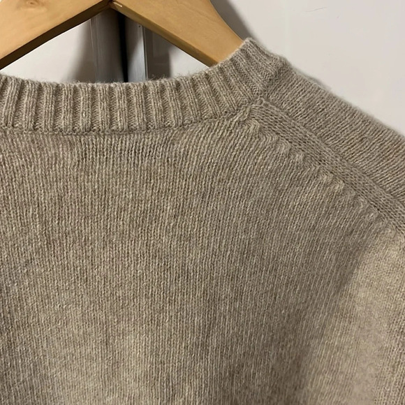 ZARA NWOT Men’s Wool Blend Crew Neck Sweater, Size L - Picture 10 of 10